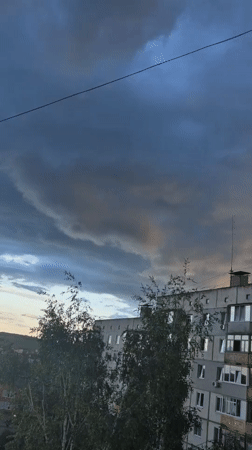 Double rainbow lights up Bila Tserkva skies after evening storm