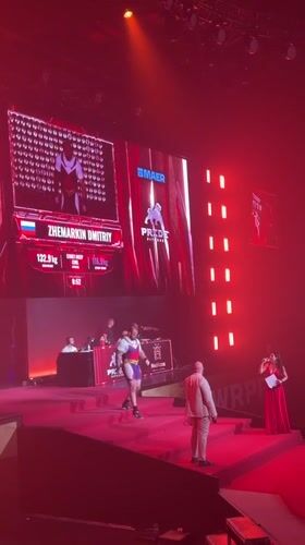 Strongman competition in full swing at Khimki arena