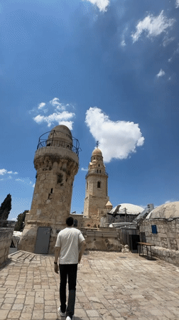 Tourists explore Jerusalem's Old City historical sites Sunday morning