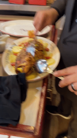 Evening restaurant service documented across Mexico City establishment