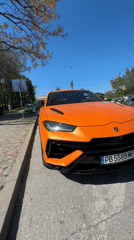 Orange Lamborghini spotted on Plovdiv street draws photo attention