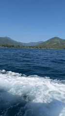 Morning boat journey documented off Pemenang Timur coastline