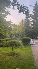 Evening walk through residential neighborhood documented in 23 memories