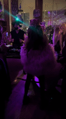 Dancing and DJ performance captured at Moscow nightclub