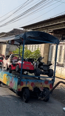 Everyday street life across two Indonesian neighborhoods