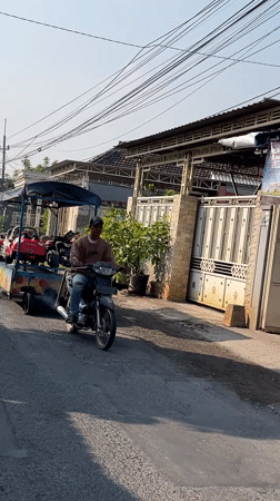 Everyday street life across two Indonesian neighborhoods