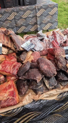 Morning food festival draws crowds in Фоки, Russia
