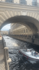Along Saint Petersburg's canals and the Neva River
