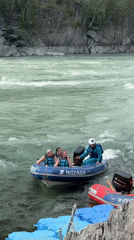 Rafting the turquoise rapids of the Chemal river valley