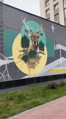 Children play at Yekaterinburg playgrounds amid residential neighborhood scenes