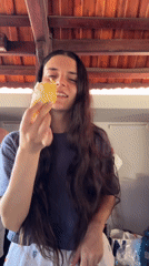 Couple shares durian fruit breakfast in Mũi Né