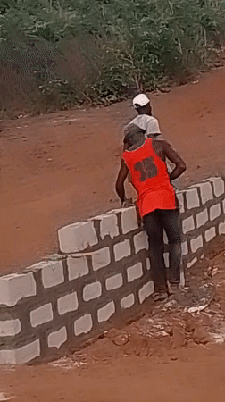 Construction work underway on Lokoja plot, Nigeria
