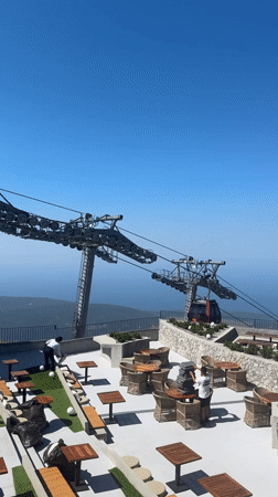 Summit morning at Kuk with Bay of Kotor views and mountain coaster