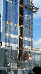 Construction activity documented across multiple Sofia development projects