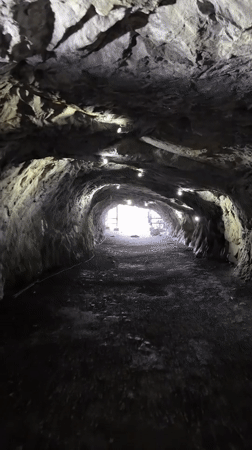 Exploring Ruskeala Mountain Park's marble canyons and caves