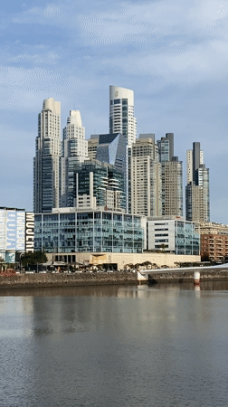 Historic tall ships docked at Buenos Aires Puerto Madero harbor