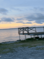 Sunset observed over Black Sea from multiple locations in Burgas