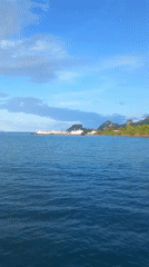 Ferry and cargo ship activity observed in Don Sak waters