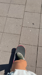 Skateboarding through Barcelona's Gothic Quarter street art and performers