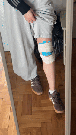 Woman takes mirror selfie in Novi Sad