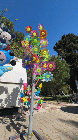 Spring afternoon street scenes captured in Bar, Montenegro