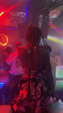 Nightclub scene captured in Gura Top, Nigeria early Sunday