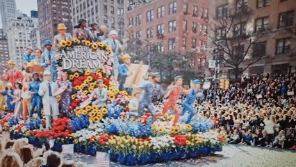 American-themed parade rolls through Chiajna streets