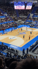 Basketball game draws crowds at Saint Petersburg's Sibur Arena