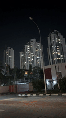 Nighttime urban scenes recorded across Kuala Lumpur's illuminated skyline