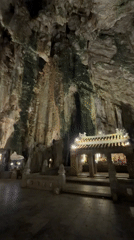 Tourists explore Buddhist caves at Marble Mountains near Đà Nẵng