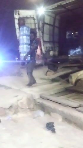 Car accident draws crowd in Kabong Nigeria evening