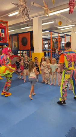 Children's party with clowns and photo activity in Riga