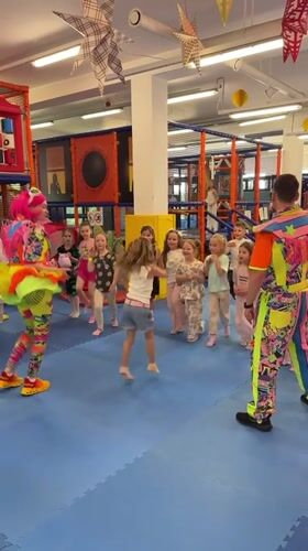 Children's party with clowns and photo activity in Riga