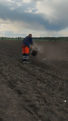 Farm crews conduct field spraying operations in Kovalivs'ke Ukraine
