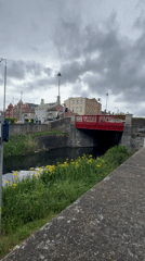 Dublin street scenes captured during cloudy afternoon commute