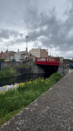 Dublin street scenes captured during cloudy afternoon commute