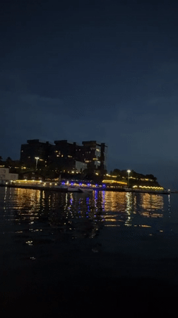 Evening maritime scenes documented across Anapa waterfront and marinas