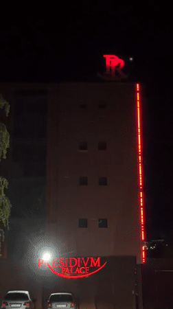 Evening visit documented at Presidium Palace Hotel, Lovech, Bulgaria