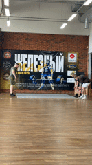 Morning weightlifting session captured at Chaikovsky gym