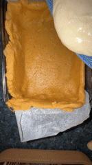 Home baker prepares pie crust and batter in Montenegro