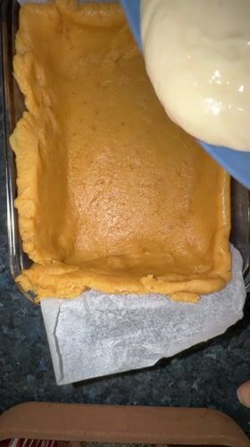 Home baker prepares pie crust and batter in Montenegro