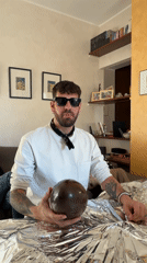 Man with bulldog observed in Tarquinia residence