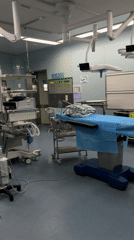 Empty operating room documented in Yuzhong District, China