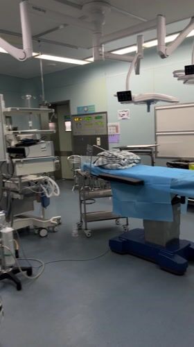 Empty operating room documented in Yuzhong District, China