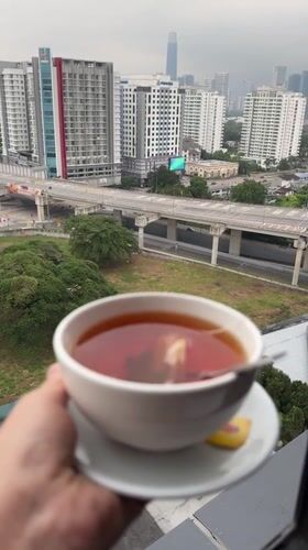 Afternoon tea, up close in Kuala Lumpur