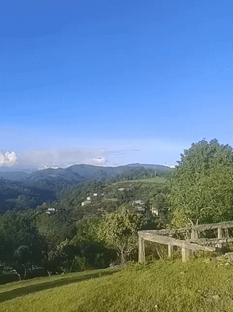 Scenic mountain landscapes documented in Yuada-Gulrypsh, Abkhazia