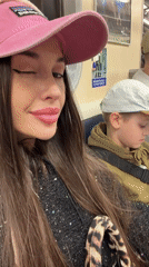 Everyday commuter life captured on Saint Petersburg metro trains