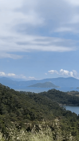 Scenic Fethiye Bay landscape captured on sunny afternoon