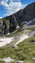 Mountain hiking adventure in Montenegro with ski lift and dog