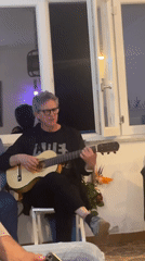Evening gatherings feature music and birthday celebration in Campania